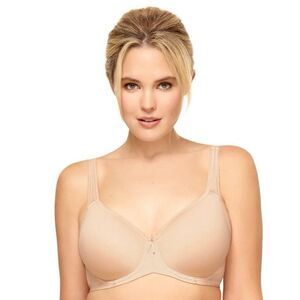 Wacoal NWT Women's Basic Beauty seamless Bra Sand Size 34D